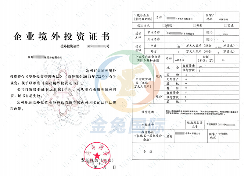 金兔国际ODI备案服务